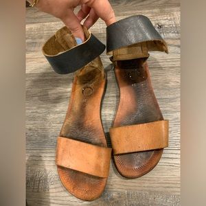 Leather sandals purchased in Barcelona